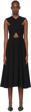 Rosetta Getty Black Polyester Dress In Black