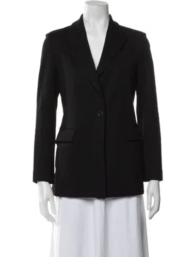 Pre-owned Rosetta Getty Blazer In Black