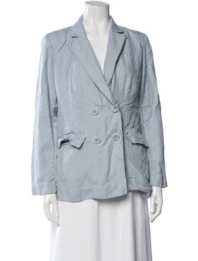 Pre-owned Rosetta Getty Blazer In Blue