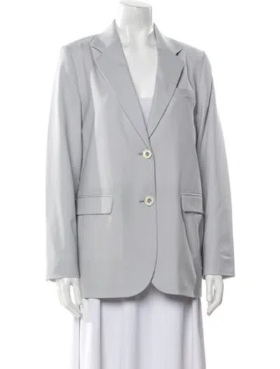 Pre-owned Rosetta Getty Blazer In Gray