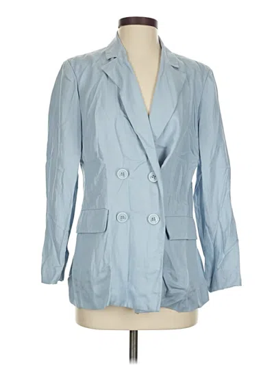 Pre-owned Rosetta Getty Blazer Jacket In Blue