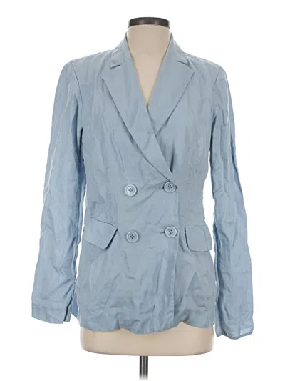 Pre-owned Rosetta Getty Blazer Jacket In Blue