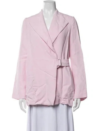 Pre-owned Rosetta Getty Blazer In Pink