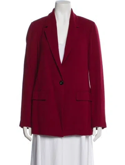 Pre-owned Rosetta Getty Blazer In Red
