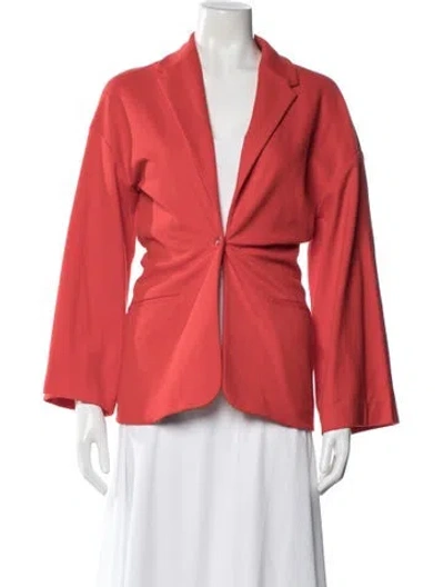 Pre-owned Rosetta Getty Blazer In Red
