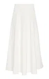 Rosetta Getty Cady Maxi Skirt In White