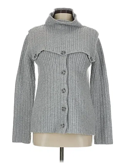 Pre-owned Rosetta Getty Cardigan Sweater In Gray