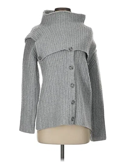 Pre-owned Rosetta Getty Cardigan Sweater In Gray