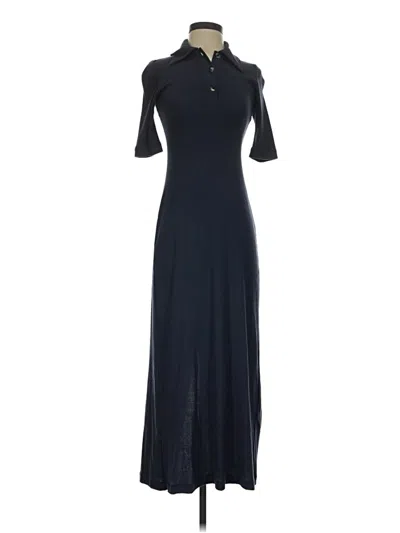 Pre-owned Rosetta Getty Casual Dress In Black