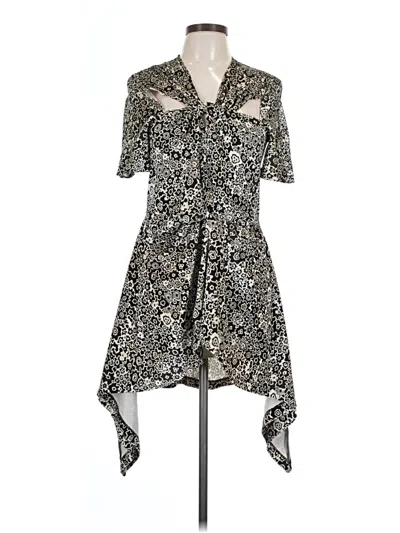 Pre-owned Rosetta Getty Casual Dress In Gray