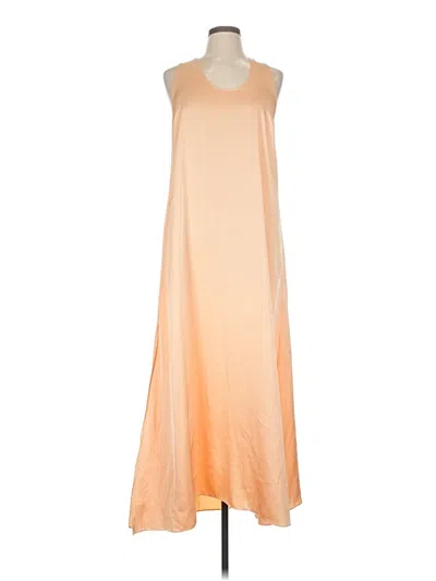 Pre-owned Rosetta Getty Casual Dress In Orange