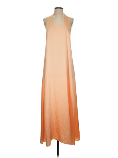 Pre-owned Rosetta Getty Casual Dress In Orange