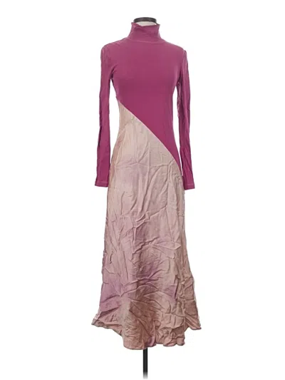 Pre-owned Rosetta Getty Casual Dress In Purple