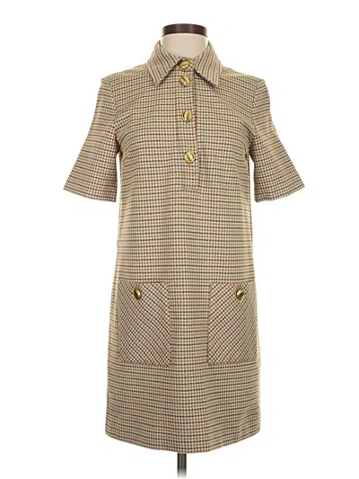 Pre-owned Rosetta Getty Casual Dress In Yellow