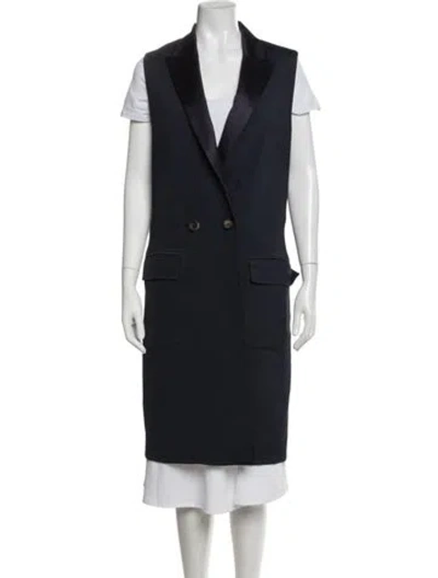 Pre-owned Rosetta Getty Coat In Blue