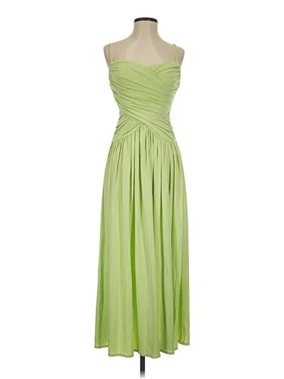 Pre-owned Rosetta Getty Cocktail Dress In Green