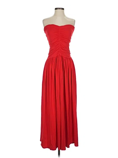 Pre-owned Rosetta Getty Cocktail Dress In Red