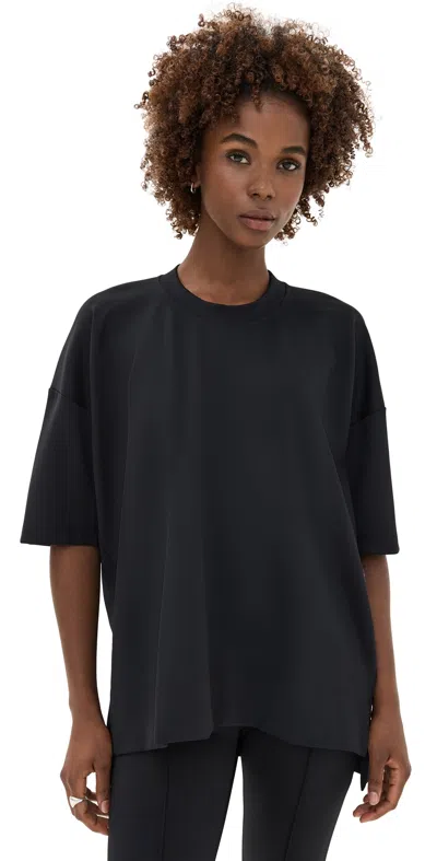 Rosetta Getty Collapsed T-shirt Black