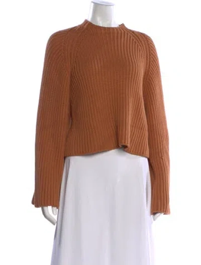 Pre-owned Rosetta Getty Crew Neck Sweater In Orange