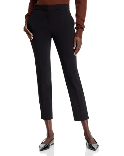 Rosetta Getty Technical Cady Skinny-leg Crop Pants In Black
