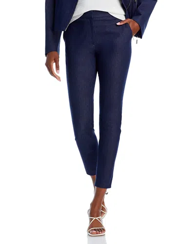 Rosetta Getty Cropped Skinny Pants In Indigo
