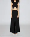 Rosetta Getty Black Polyester Tank Top In Black