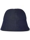Rosetta Getty Denim Bucket Hat In Blue