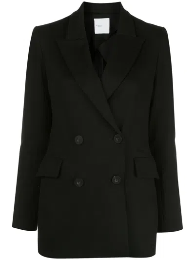 Rosetta Getty Double Breasted Blazer In Black