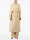 Rosetta Getty Elasticated Trench Coat