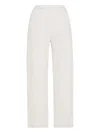 Rosetta Getty Elasticated Waistband Trousers In White