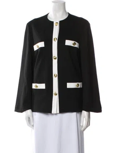 Pre-owned Rosetta Getty Evening Jacket In Black