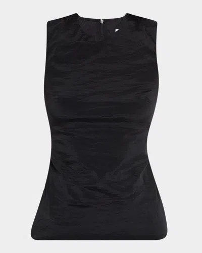 Rosetta Getty Fitted Crewneck Tank Top