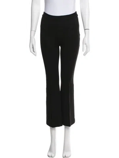 Pre-owned Rosetta Getty Flared Pants In Black