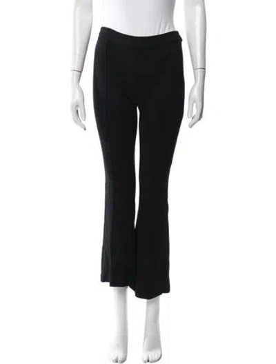 Pre-owned Rosetta Getty Flared Pants In Black