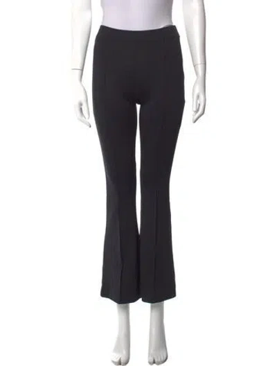 Pre-owned Rosetta Getty Flared Pants In Black