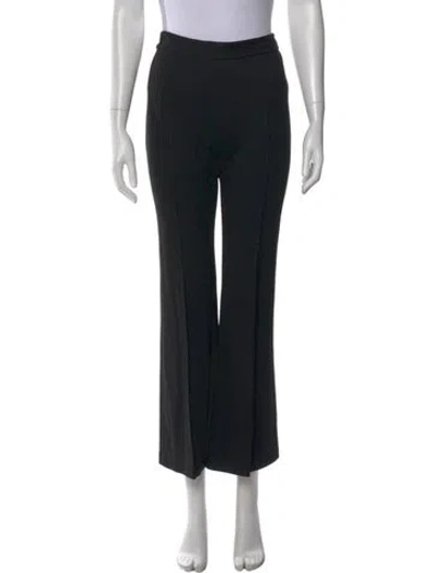 Pre-owned Rosetta Getty Flared Pants In Black