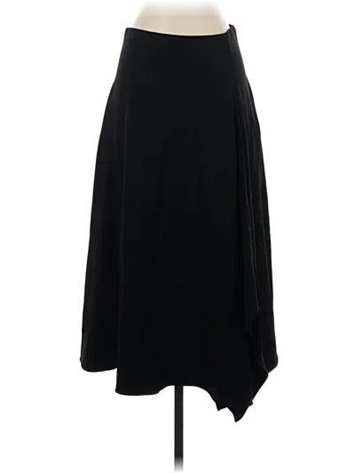 Pre-owned Rosetta Getty Formal Skirt In Black