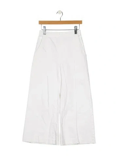 Pre-owned Rosetta Getty High-rise Wide Leg Jeans In Multi