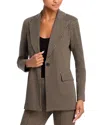 Rosetta Getty Houndstooth Peak Lapel Blazer In Multi