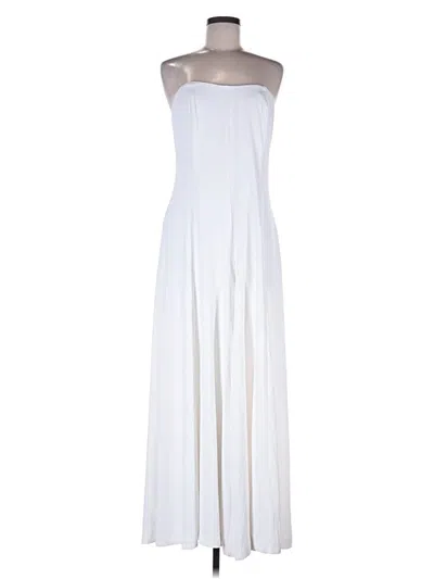 Pre-owned Rosetta Getty Jumpsuit In White
