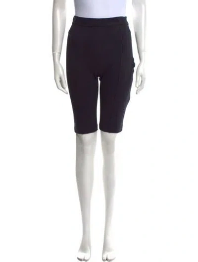 Pre-owned Rosetta Getty Knee-length Shorts W/ Tags In Black