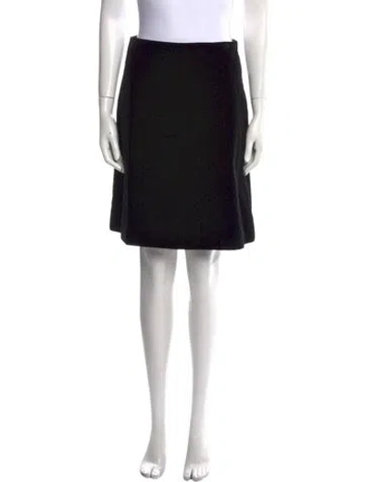 Pre-owned Rosetta Getty Knee-length Skirt In Black