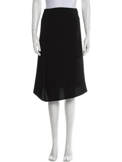Pre-owned Rosetta Getty Knee-length Skirt In Black