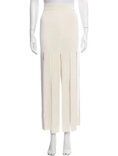 Pre-owned Rosetta Getty Long Skirt In Neutral
