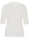 Rosetta Getty Mesh Top In White