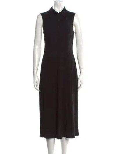 Pre-owned Rosetta Getty Midi Length Dress In Black