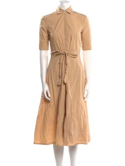 Pre-owned Rosetta Getty Midi Length Dress In Neutral