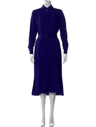 Pre-owned Rosetta Getty Midi Length Dress In Purple