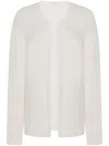 Rosetta Getty Open Front Cardigan In Neutrals