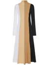 Rosetta Getty Cotton-jersey Turtleneck Dress In White